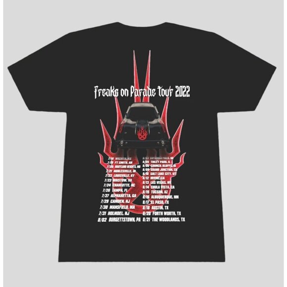 Static X Wisconson Route 666 Tour Freak 3XL T Shirt New Korn Limp Bizkit... - Picture 2 of 8